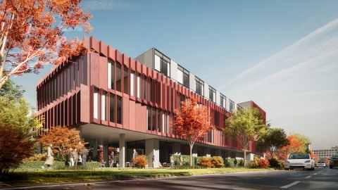 Enscape rendering a project in real time from within the host CAD application